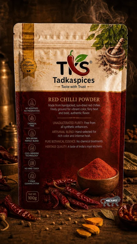 TKS Red Chilli Powder — Organic, Chemical-Free