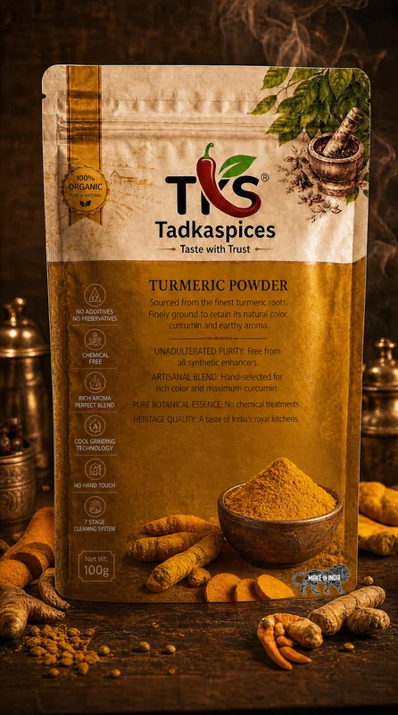 TKS Turmeric Powder — Organic, High Curcumin