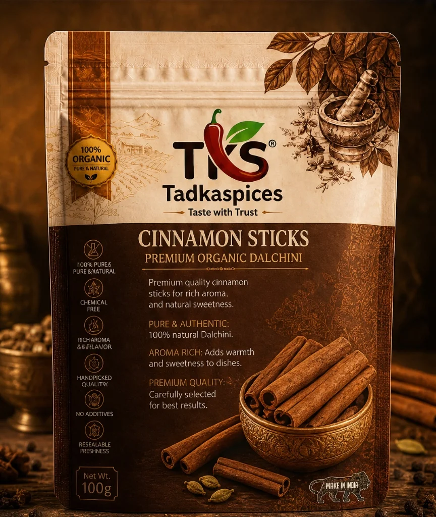 TKS Cinnamon Sticks — Premium Organic Dalchini